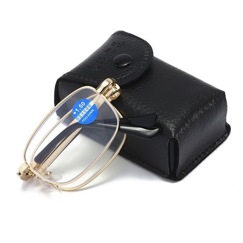 Reading glasses, clip-on filter lenses and anti-glare computer glasses gathered as a set
